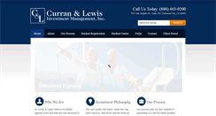 Desktop Screenshot of curranandlewis.com