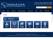 Tablet Screenshot of curranandlewis.com